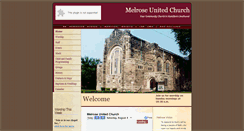 Desktop Screenshot of melroseunited.ca